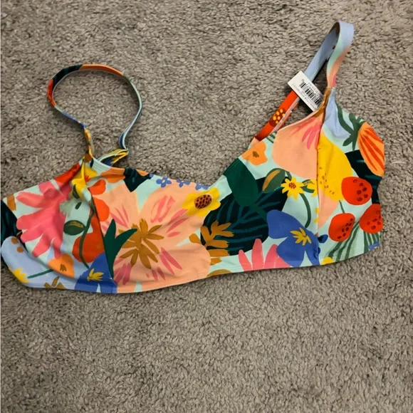 Rifle Paper Company x Summersalt Wanderlust Bikini - NWT size 16 - Picture 3 of 4